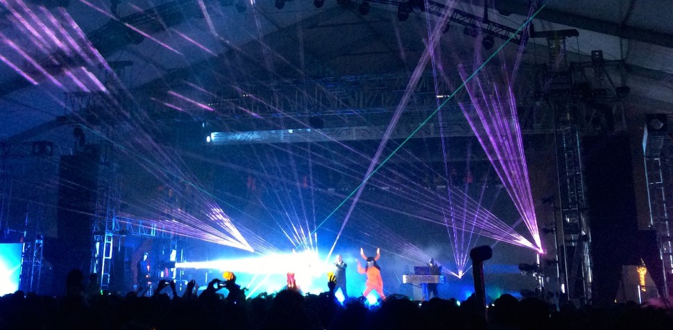 Pet Shop Boys and their lasers